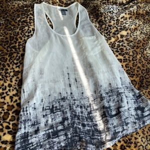 Chiffon tank